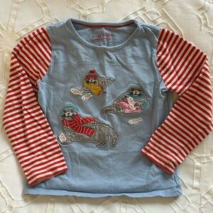 Mini Boden Seal T-Shirt